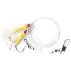 SHRIMP FLY RIG 7/0 OR/YL 12 BULK